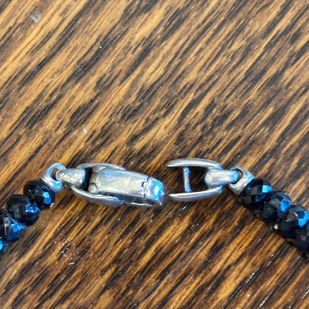 Authentic David Yurman men’s black spinel Beaded Bracelet. Excellent condition - Picture 4 of 6